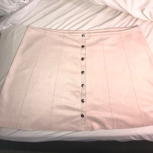Plus Size Forever 21 Suade mini skirt